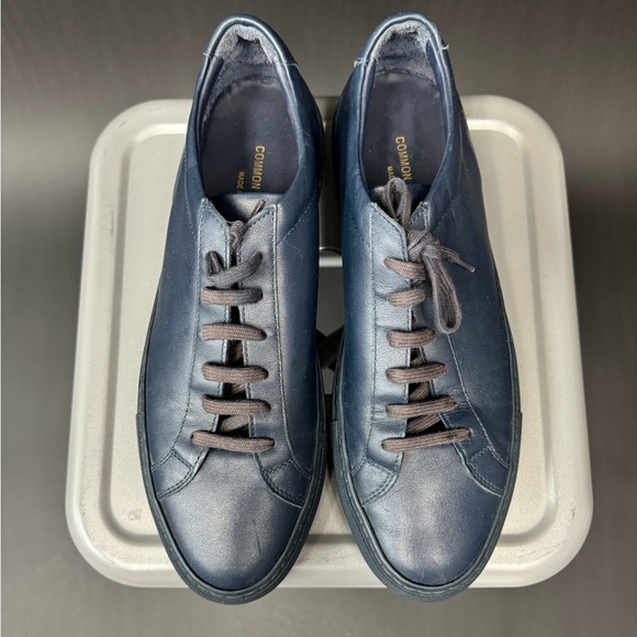 Men’s Common Projects Original Achilles Leather Low-Top Sneakers - Picture 3 of 6